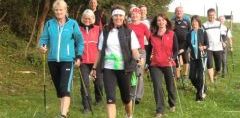 Nordic-Walking auf dem Ferienhof Mair